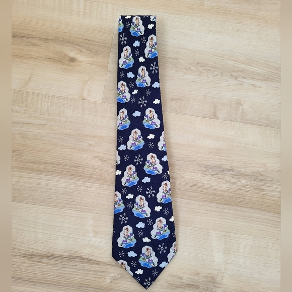 Vintage Novelty Christmas Tie - Picture 1 of 4